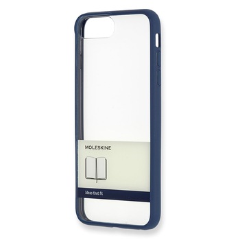 Carcasa albastra Hard Case Iphone 7 Plus Transparent Band Carcasa albastra Hard Case Iphone 7 Plus Transparent Band