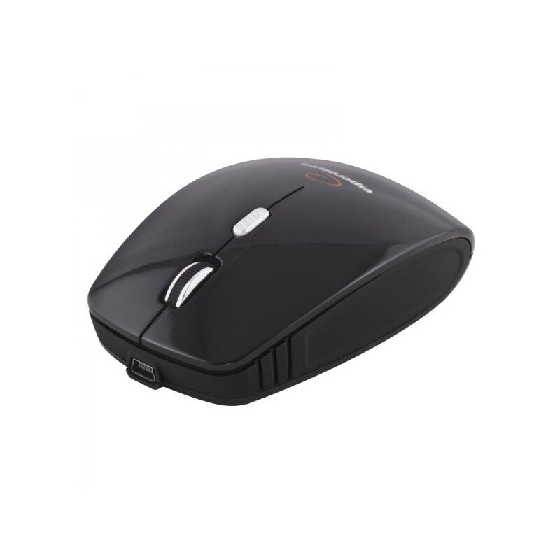 Mouse optic wireless 2.4GHz 1600 dpi negru