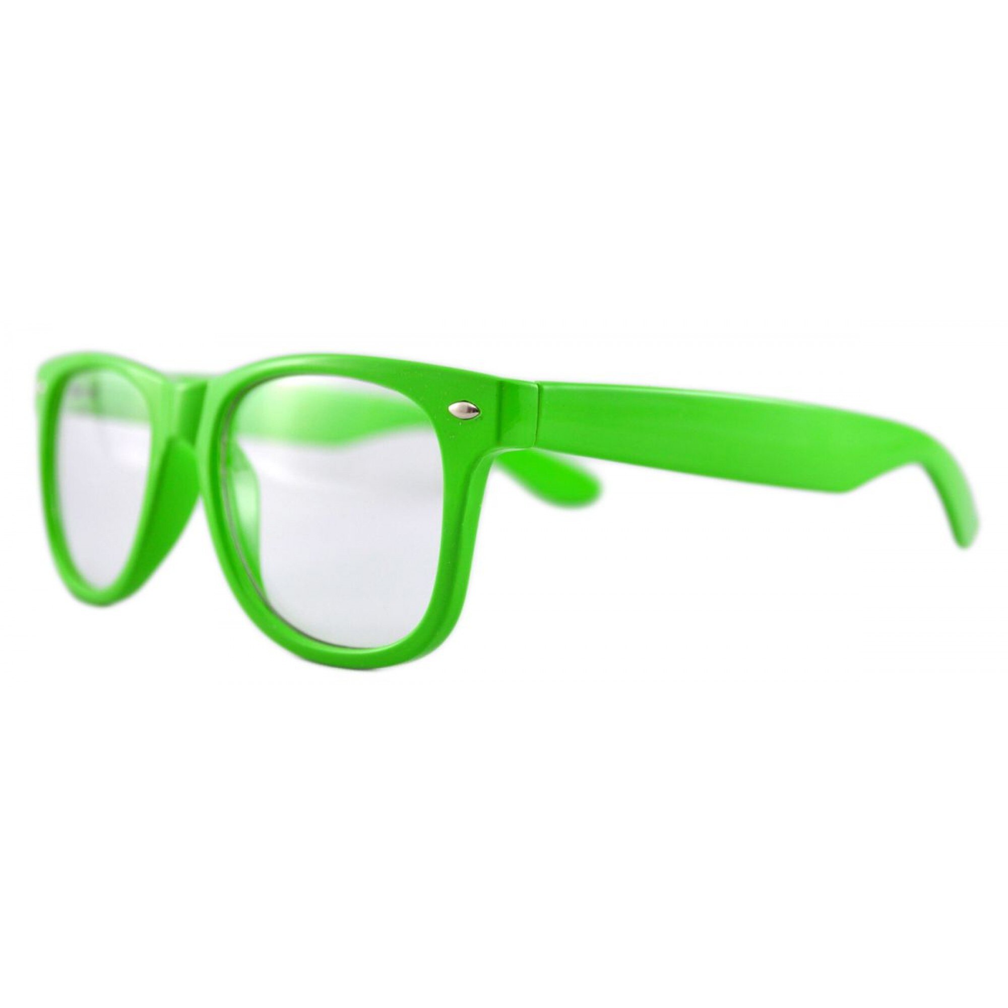 Ochelari - Rame cu lentile transparente tip Wayfarer Passenger Verde