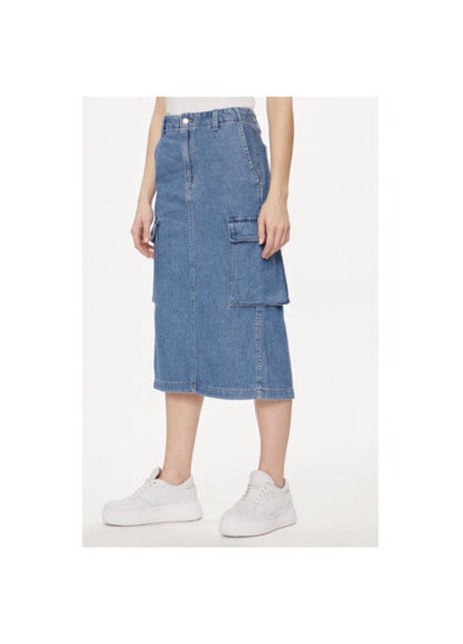 Fusta dama, Levi's, 303866259, Bumbac, Albastru, Albastru