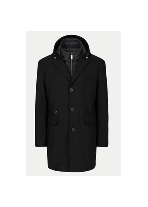 Geaca barbati, Bugatti, Poliamida/Elastan, Negru, Negru