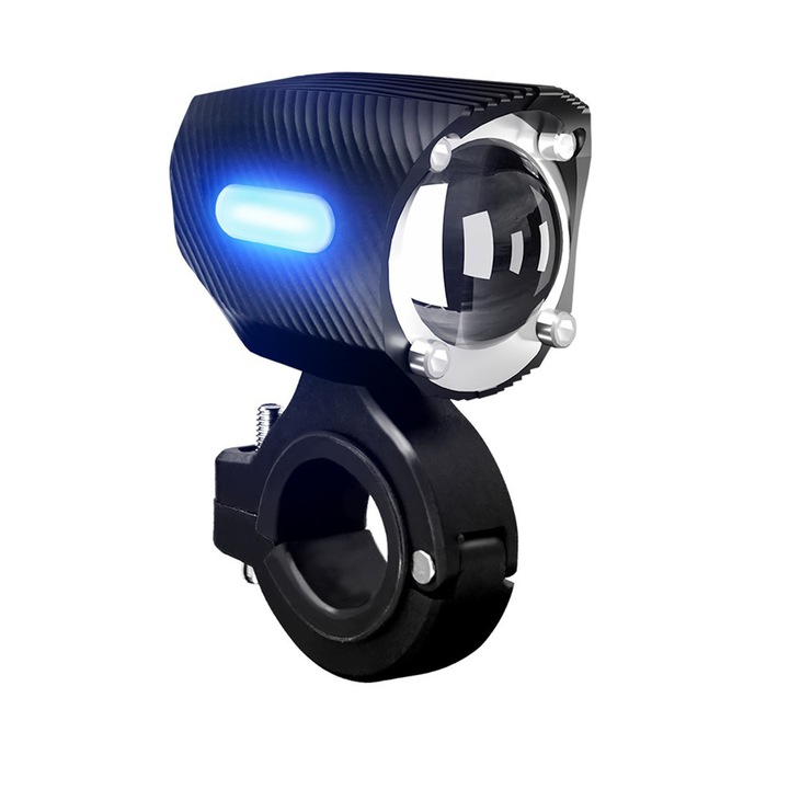 LED motorkerékpár lámpa 120W, Uuels, 18000LM, IP67, fekete színű