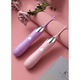 Vibrator pentru stimularea clitorisului cu 2 accesorii si multiple moduri de vibratie, Mov, TOY357-11