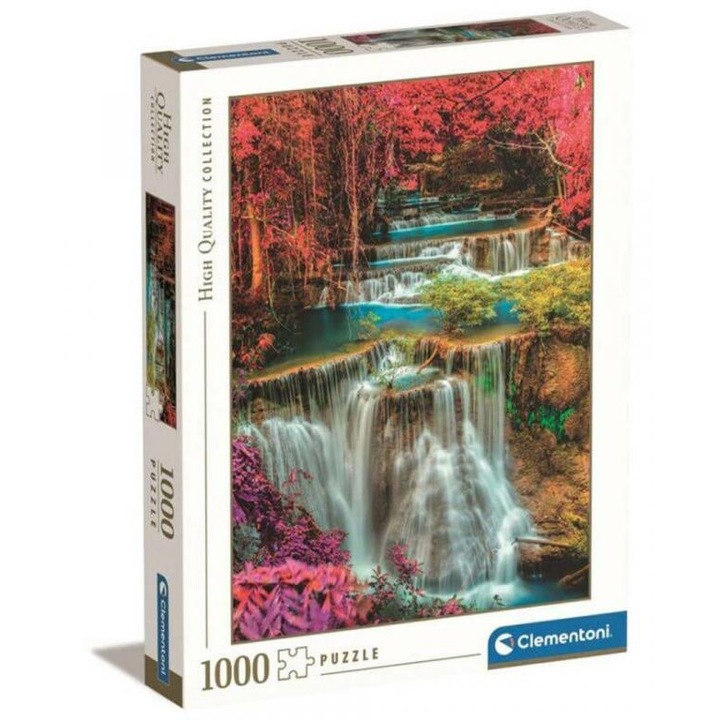 Clementoni 5398218 Csodálatos vízesés Thaiföldön az osz színeiben HQC 1000 db-os puzzle - Clementoni