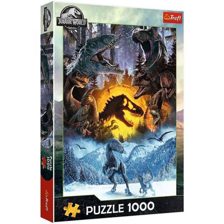 Trefl 1109399 Jurassic Park világában 1000 db-os puzzle - Trefl