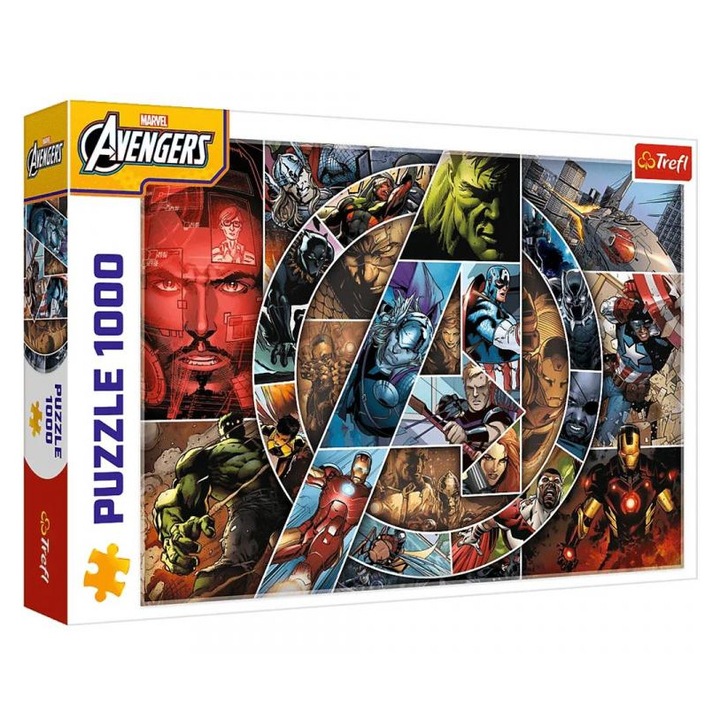 Trefl 1000 db-os puzzle - Avengers - Bosszúállók - Hősök (10934)