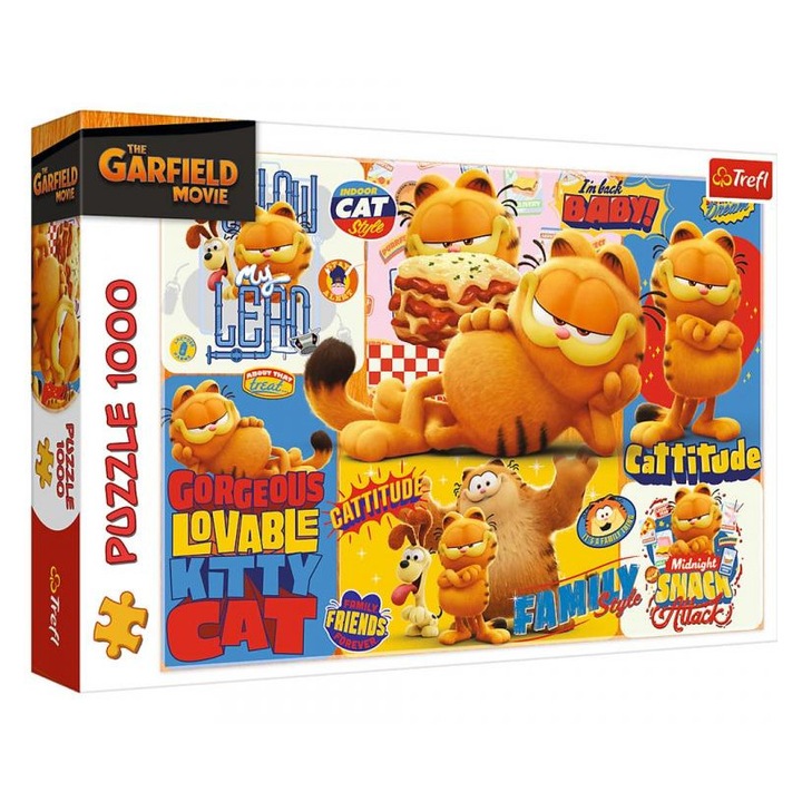Trefl 1000 db-os puzzle - Garfield (10935)