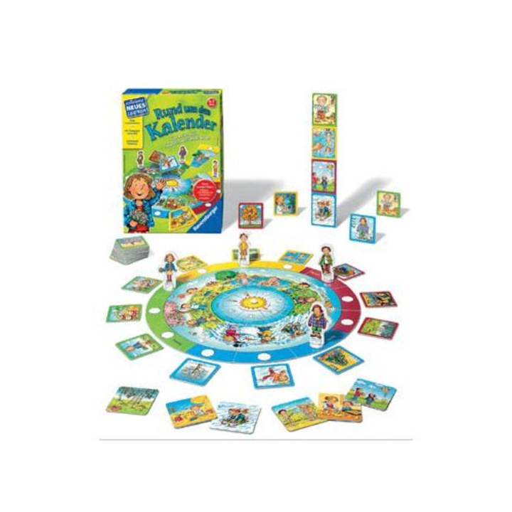Ravensburger 250578 Utazás a naptár körül társasjáték - Ravensburger
