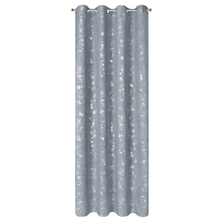 Draperie SOLANA 140 x 250 cm inele Eurofirany albastru
