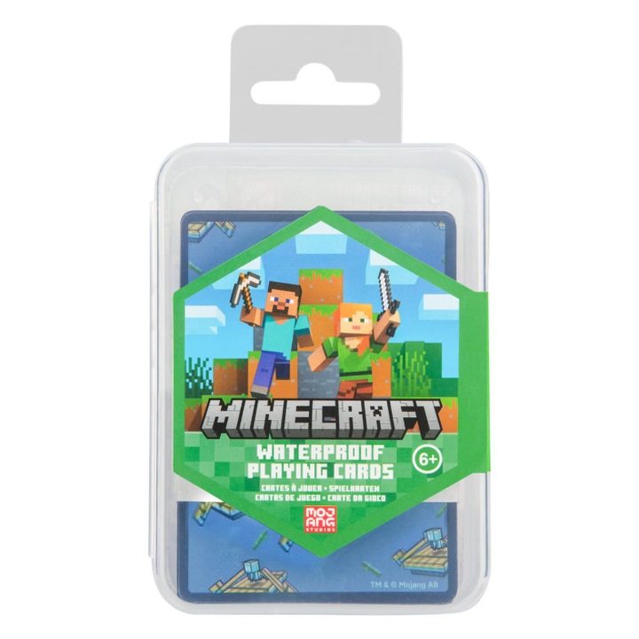 Minecraft játékkártyák - vízálló
