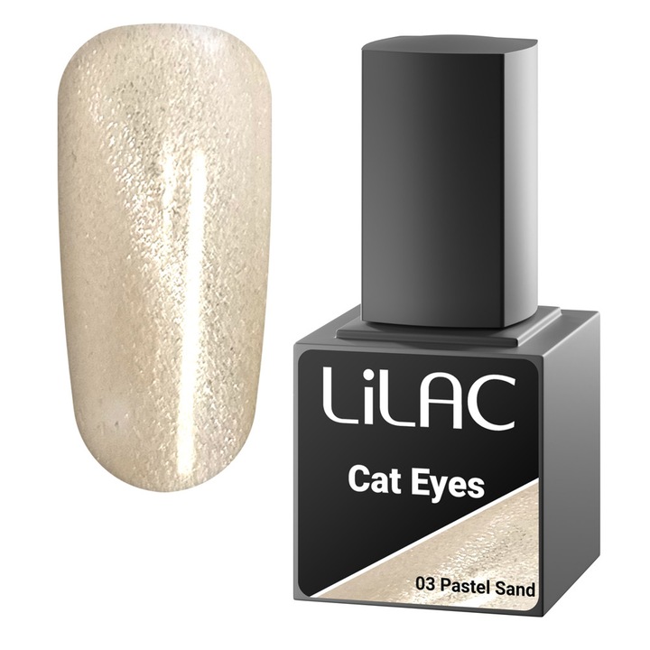 Oja semipermanenta Lilac Cat Eyes 10 g 03 Pastel Sand