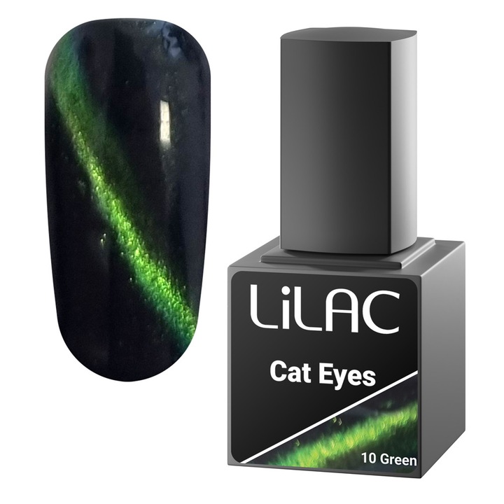Oja semipermanenta Lilac Cat Eyes 10 g 10 Green