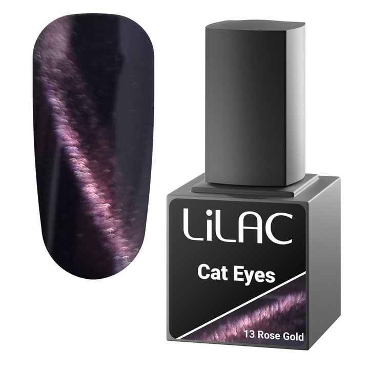 Oja semipermanenta Lilac Cat Eyes 10 g 13 Rose Gold
