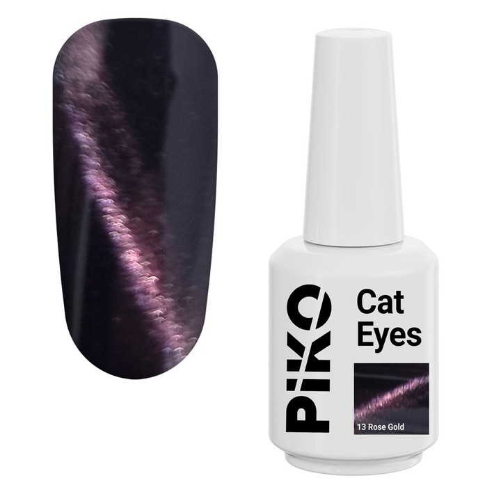 Oja semipermanenta Piko Cat Eyes 15 g 13 Rose Gold