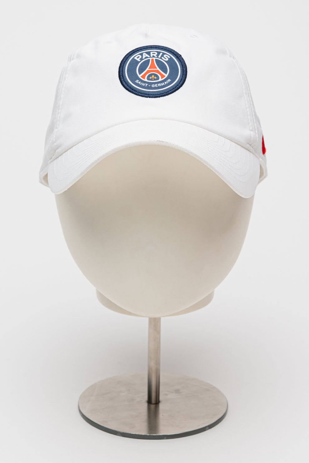 Nike, Sapca baseball ajustabila cu logo brodat, Alb optic, Rosu