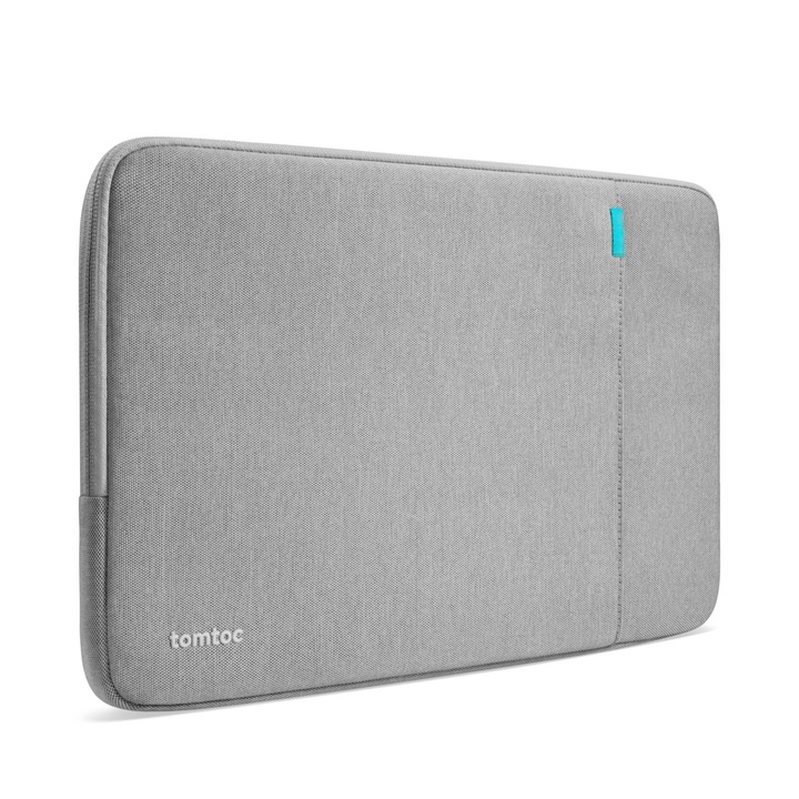 Husa Tomtoc Defender-A13 Sleeve Pentru Laptop / Macbook Pro / Air, 16 inch, Gri