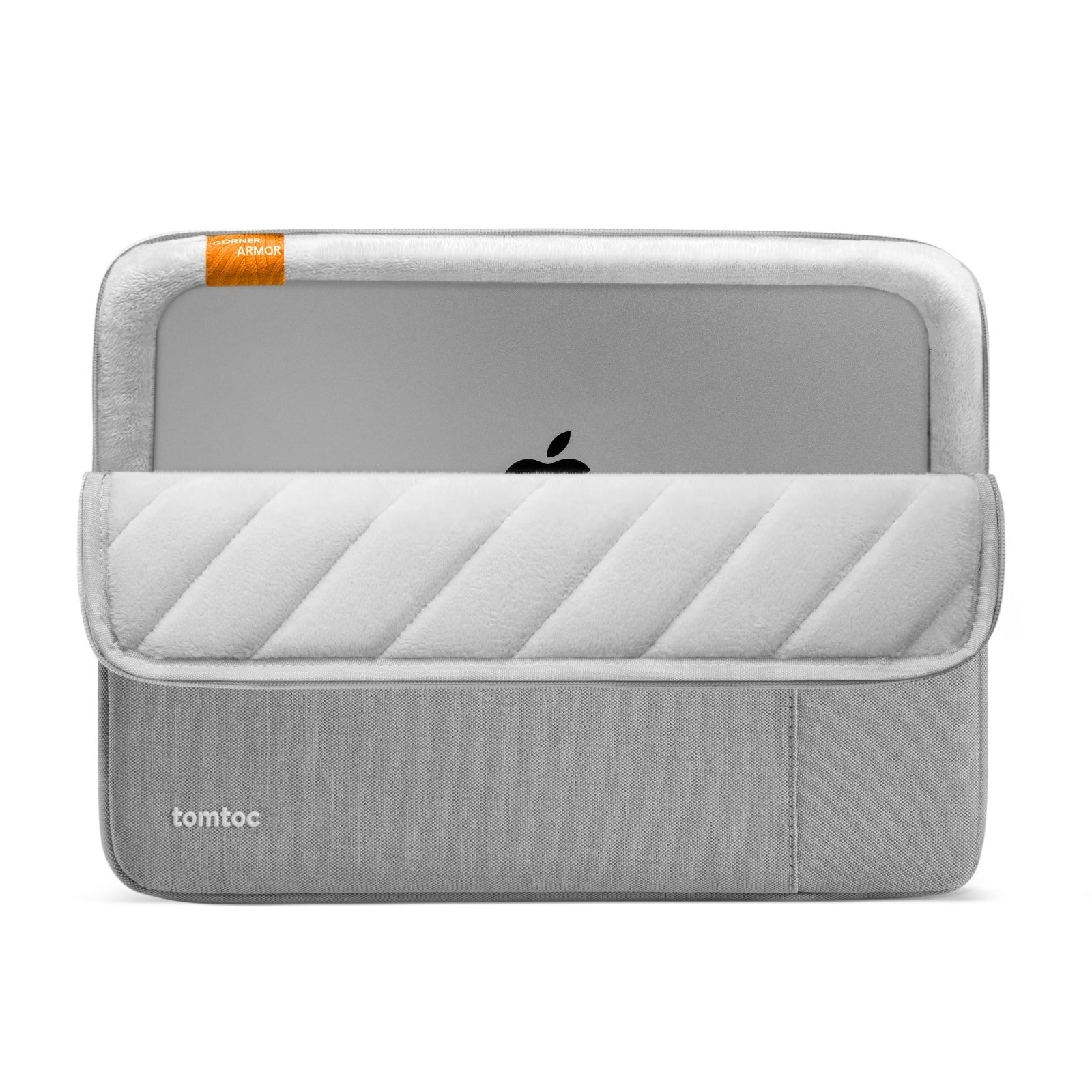 Husa Tomtoc Defender-A13 Sleeve Pentru Laptop / Macbook Pro / Air, 16 inch, Gri