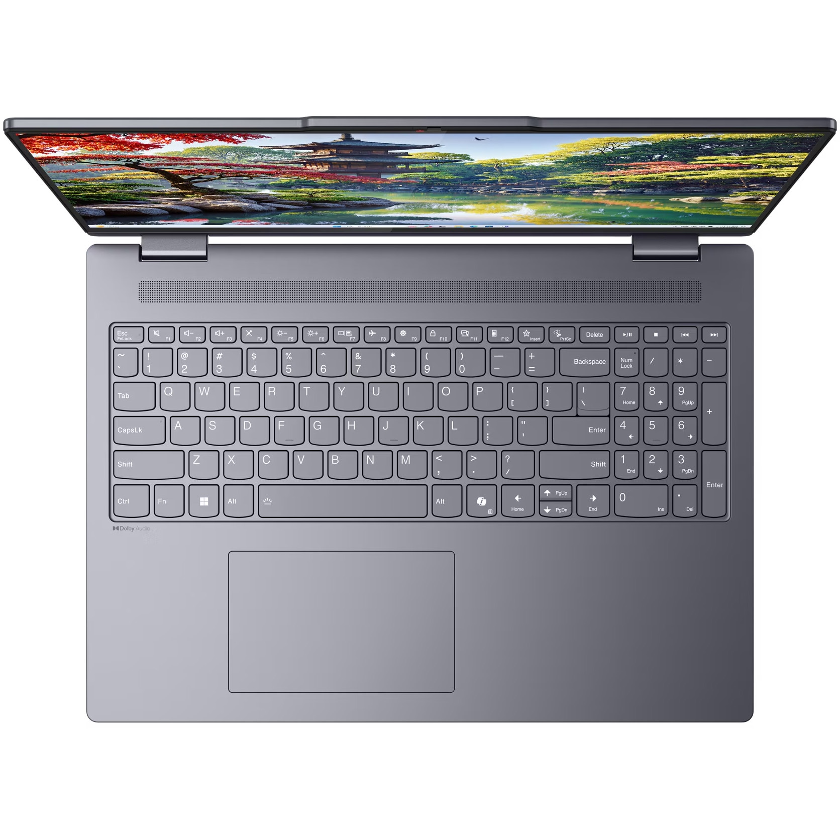 Laptop Lenovo IdeaPad 5 2-in-1 16IAL10 cu procesor Intel® Core™ Ultra 7 255H pana la 5.1GHz, 16" WUXGA, IPS, Touch, 16GB LPDDR5x RAM, 1TB SSD, Intel® Arc™ 140T, Windows® 11 Home, Luna Grey