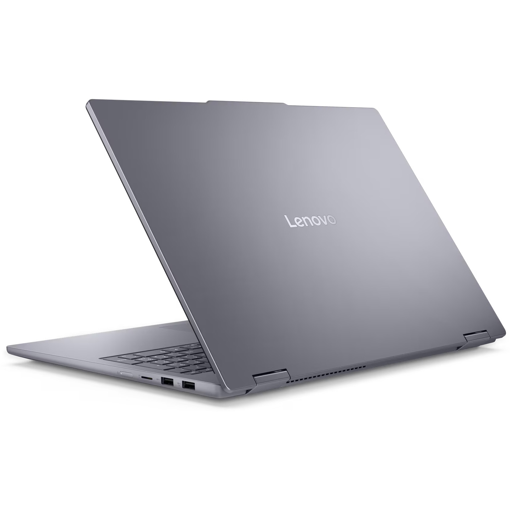 Laptop Lenovo IdeaPad 5 2-in-1 16IAL10 cu procesor Intel® Core™ Ultra 7 255H pana la 5.1GHz, 16" WUXGA, IPS, Touch, 16GB LPDDR5x RAM, 1TB SSD, Intel® Arc™ 140T, Windows® 11 Home, Luna Grey