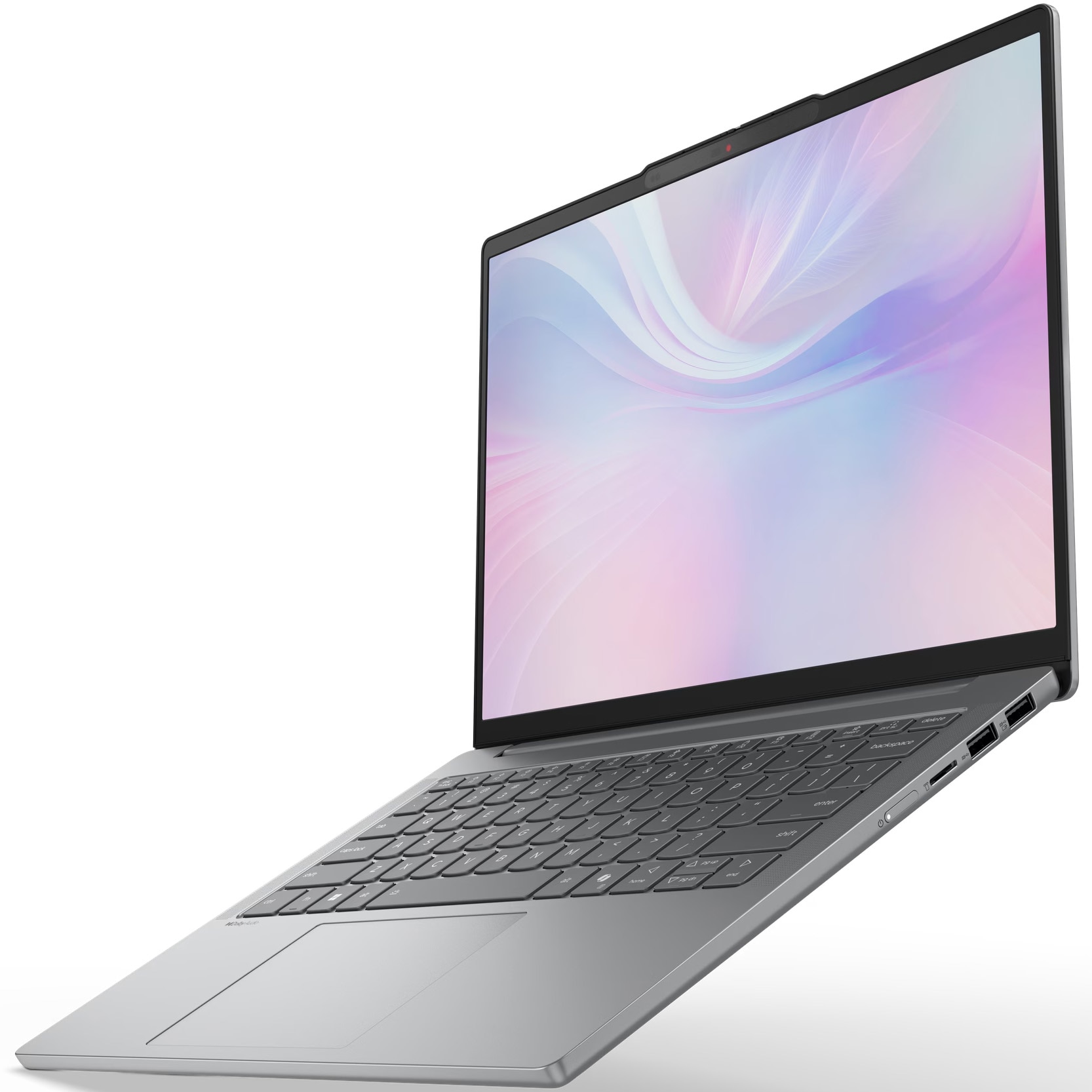 Laptop Lenovo IdeaPad Slim 5 14ARP10 cu procesor AMD Ryzen™ 5 7533HS pana la 4.45GHz, 14" WUXGA, IPS, 16GB DDR5 RAM, 512GB SSD, AMD Radeon™ 660M Graphics, No OS, Luna Grey