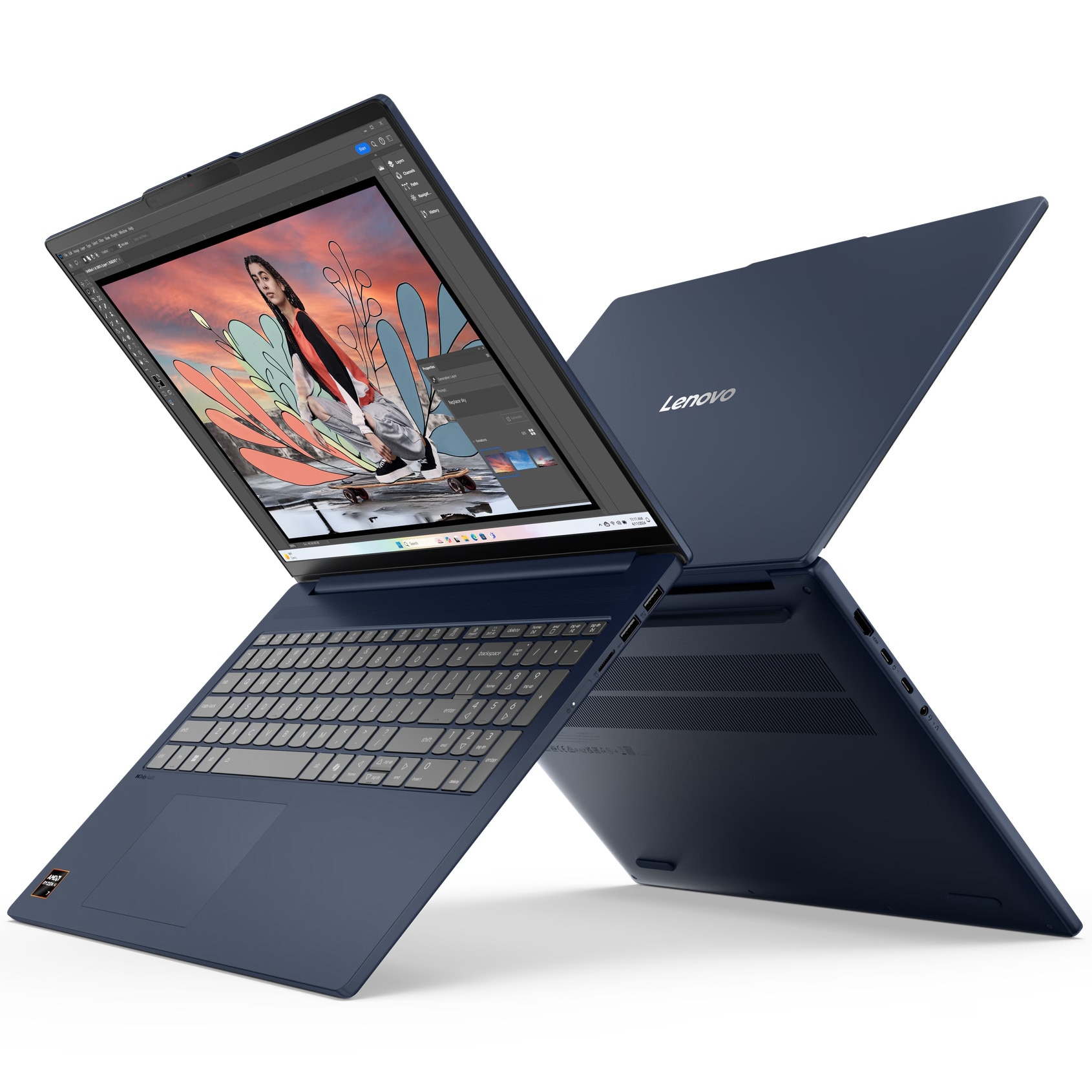 Laptop Lenovo IdeaPad Slim 5 16AKP10 cu procesor AMD Ryzen™ AI 5