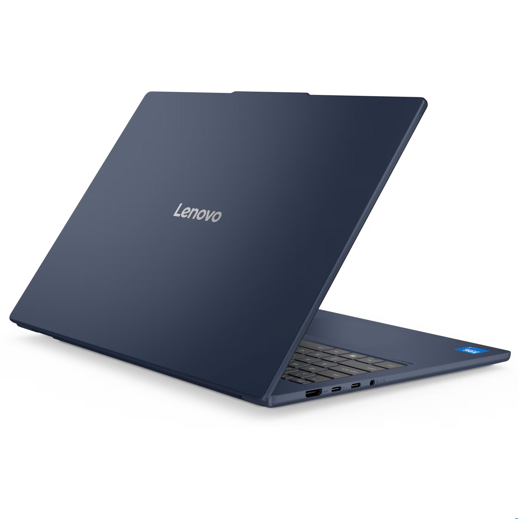 Laptop Lenovo IdeaPad Slim 5 16IRH10R cu procesor Intel® Core™ 7 240H pana la 5.2GHz, 16" 2.8K, OLED, 120Hz, 32GB DDR5 RAM, 1TB SSD, Intel® Graphics, No OS, Cosmic Blue