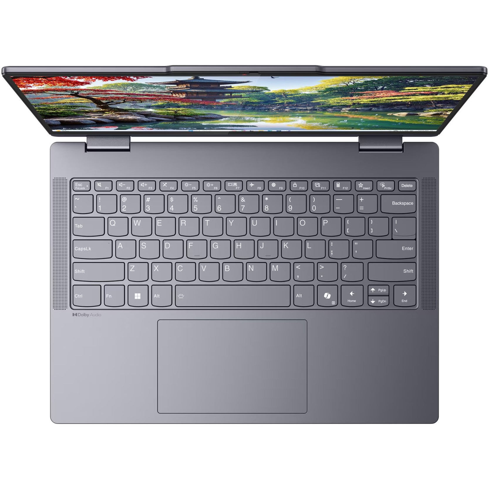 Laptop Lenovo IdeaPad 5 2-in-1 14IAL10 cu procesor Intel® Core™ Ultra 5 225H pana la 4.9GHz, 14'', WUXGA, OLED, Touch, 16GB LPDDR5x RAM, 1TB SSD, Intel® Arc™ 130T, No OS, Luna Grey