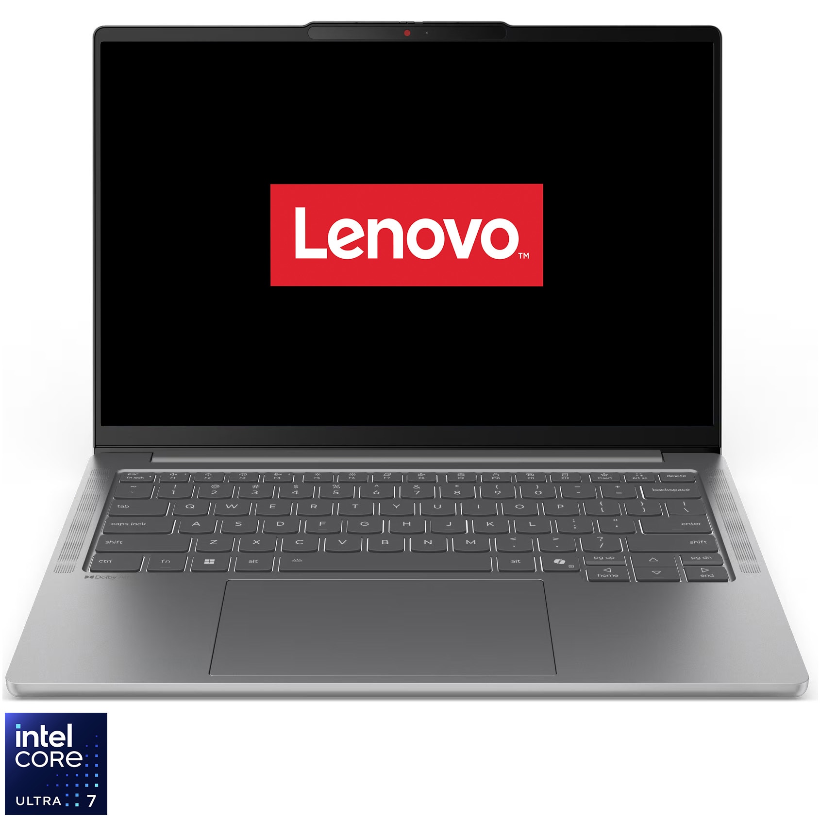 Laptop Lenovo IdeaPad Pro 5 14IAH10 cu procesor Intel® Core™ Ultra 7 255H pana la 5.1GHz, 14" 2.8K, OLED, 120Hz, 24GB LPDDR5x RAM, 1TB SSD, Intel® Arc™ 140T GPU, No OS, Luna Grey