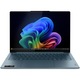 Laptop Lenovo Yoga Slim 7 14AKP10 cu procesor AMD Ryzen™ AI 7 350 pana la 5.0GHz, 14" 2.8K WQXGA+ , OLED, 120Hz, 32GB LPDDR5x RAM, 1TB SSD, AMD Radeon™ 860M Graphics, Windows® 11 Home, Tidal Teal, 3y on-site Premium Care
