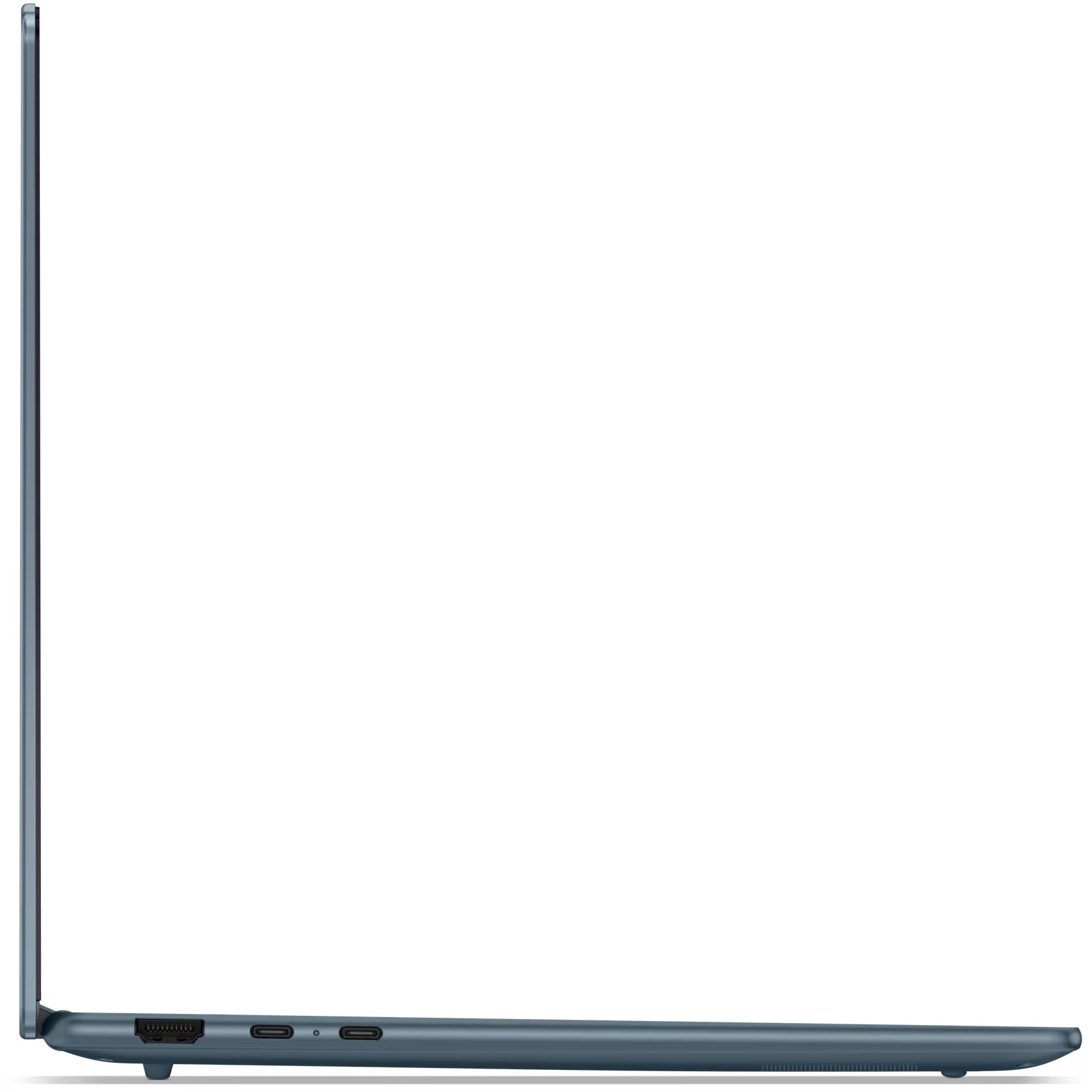 Laptop Lenovo Yoga Slim 7 14AKP10 cu procesor AMD Ryzen™ AI 5 340 pana la 4.8GHz, 14" 2.8K, WQXGA+, OLED, 120Hz, 16GB LPDDR5x RAM, 1TB SSD, AMD Radeon™ 840M Graphics, No OS, Tidal Teal, 3y on-site Premium Care