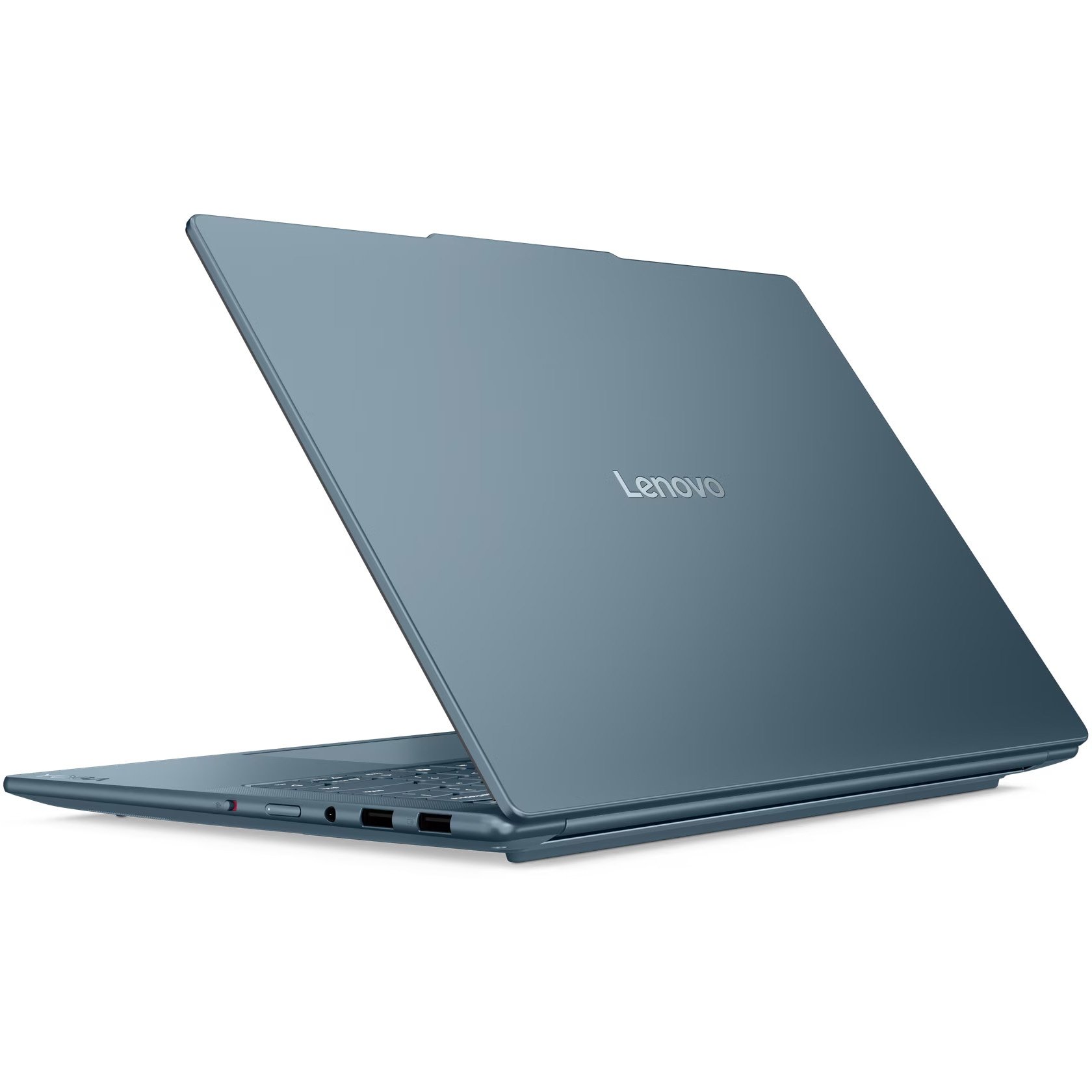 Laptop Lenovo Yoga Pro 7 14ASP10 cu procesor AMD Ryzen™ AI 9 365 pana la 5.0GHz, 14.5" 3K, OLED, 32GB LPDDR5x RAM, 1TB SSD, AMD Radeon™ 880M Graphics, No OS, Tidal Teal, 3y on-site Premium Care