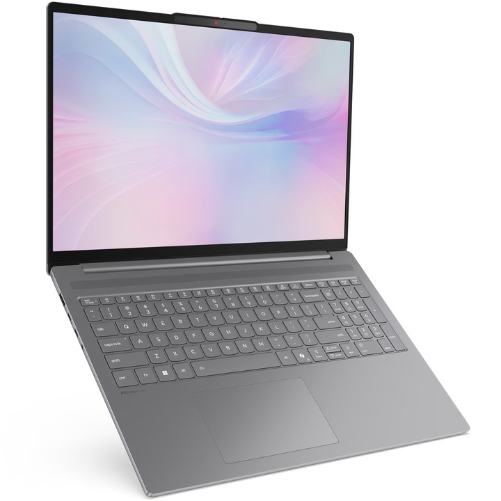 Lenovo IdeaPad Slim 5 16AHP10 laptop AMD Ryzen™ 7 8845HS processzorral (akár 5,1 GHz-ig), 16" WUXGA, IPS, 16 GB DDR5 RAM, 1 TB SSD, AMD Radeon™ 780M grafikus kártyával, operációs rendszer nélkül, Luna Gray színben