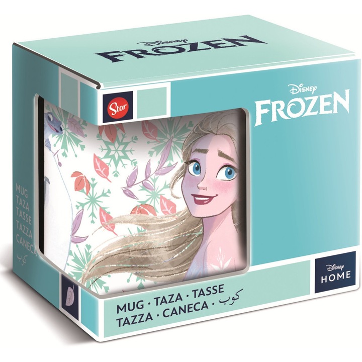 Disney Jégvarázs Snowy Tale porcelán bögre 325 ml (11 oz) Díszdobozban
