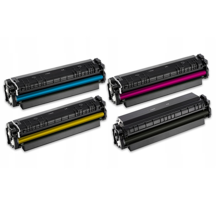 Set 4 tonere compatibile cu HP 415X W2030X W2031A W2032A W2033A (HP 415A) CU CIP pentru HP Color Laserjet Pro: M454dn, M454dw MFP M479dw MFP M479fdn, MFP M479fdw, MFP M479fdw, MFP M479fnww