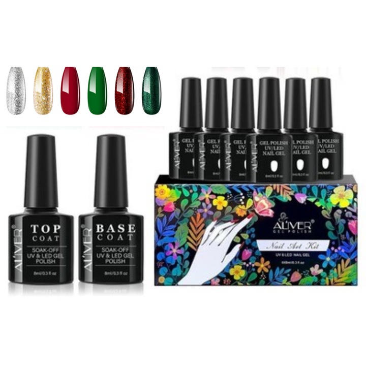 Set oja semipermanenta Aliver, 6+2