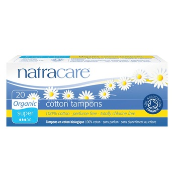 Tampoane interne bio Natracare super, 20 buc Tampoane interne bio Natracare super, 20 buc