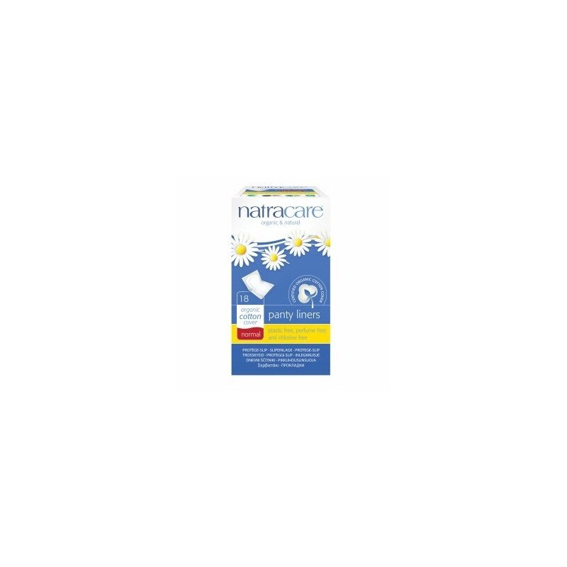 Absorbante zilnice bio Natracare ambalate individual, 18 buc