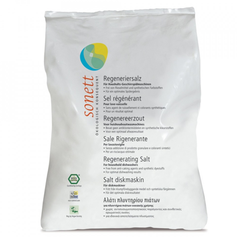 Sare Regeneranta Ecologica Pt. Masina De Spalat Vase 2kg Sonett