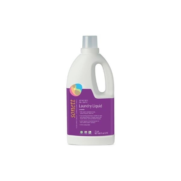 Detergent Ecologic Lichid Pt. Rufe Albe Si Colorate Lavanda 2l Sonett