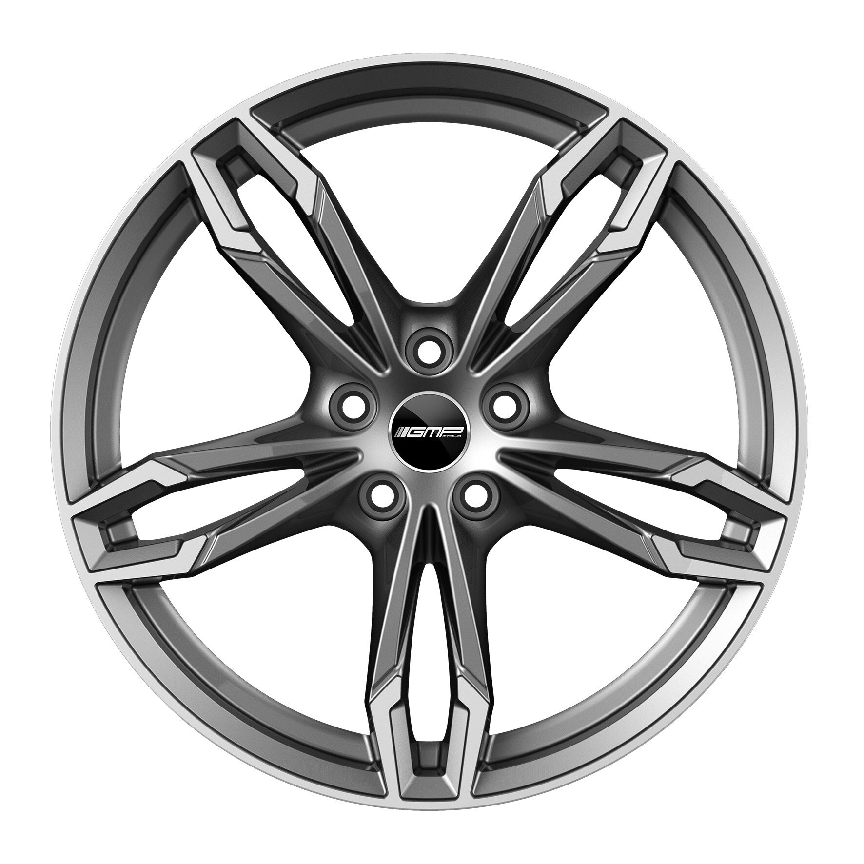 Janta aliaj GMP Dea Anthracite Polished 8.5x19 5x120 et247