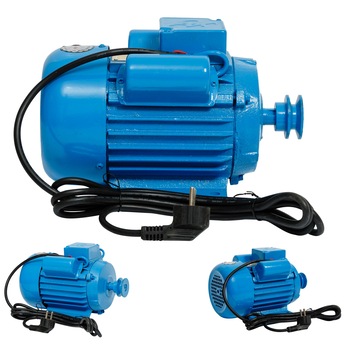 Motor electric monofazat 4KW 1500RPM GSA, 2 condensatori, corp fonta, prindere talpa Motor electric monofazat 4KW 1500RPM GSA, 2 condensatori, corp fonta, prindere talpa