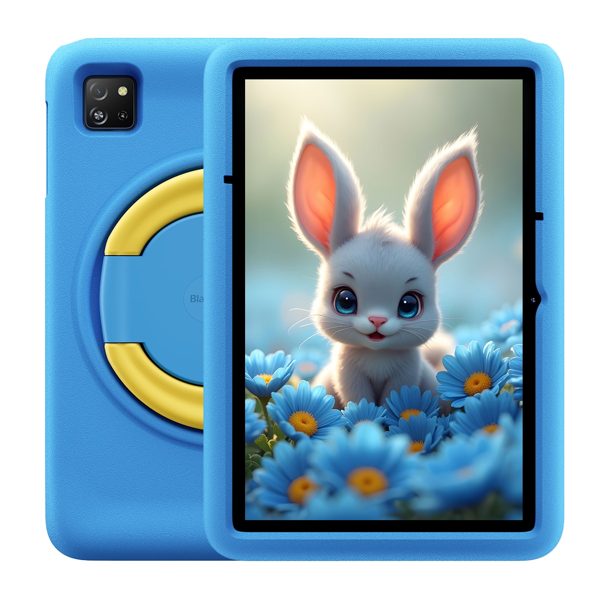 Tableta Blackview Tab 60 Pro Kids, 10.1inch, Android 15, 2.4GHz+5GHz, WiFi 6, 12GB Ram(4GB + 8GB extensibili / 2TB), 800×1280, 128GB ROM, Suport pentru pozitionarea GPS, 7700mAh, Albastru ocean