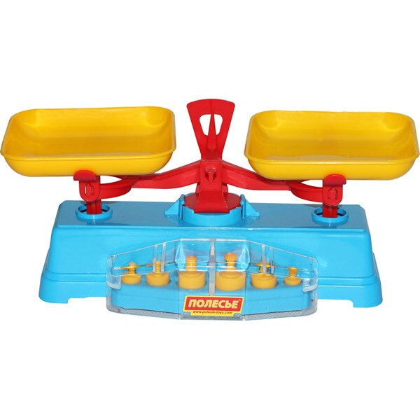 Jucarie pentru copii, Cantar cu greutati