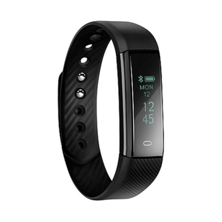 Bratara Fitness Pedometru, LCD, Negru, ATU-084730
