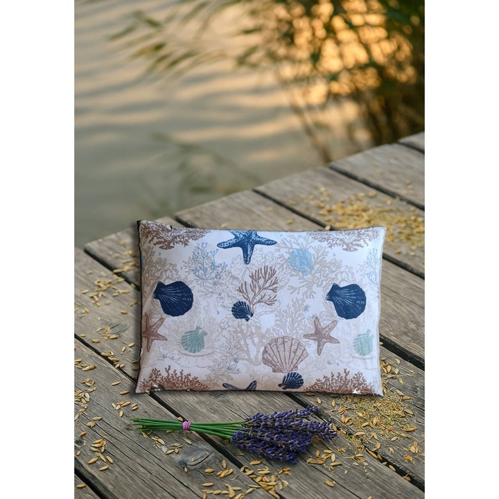 NATURA - Gyógynövényes Tönkölypelyva párna, Tengerész