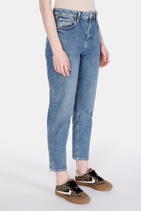 COLIN'S, Blugi mom crop, Albastru deschis, W30-L28