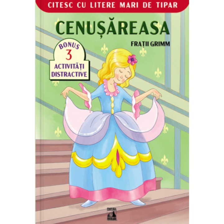 Cenusareasa. Citesc cu litere de tipar - Fratii Grimm