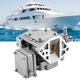 Carburator de schimb pentru motoare marine Yamaha 2-timp 9.9hp 15hp, Fokelyi, aluminiu, 100% nou