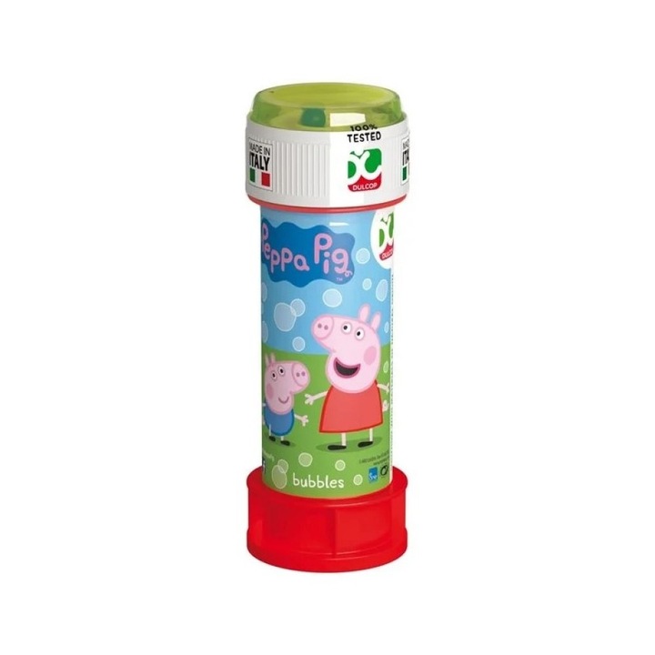 Peppa malac szappan buborékfújó, 60 ml, 1 db, többszínű, játék, DAsiNU
