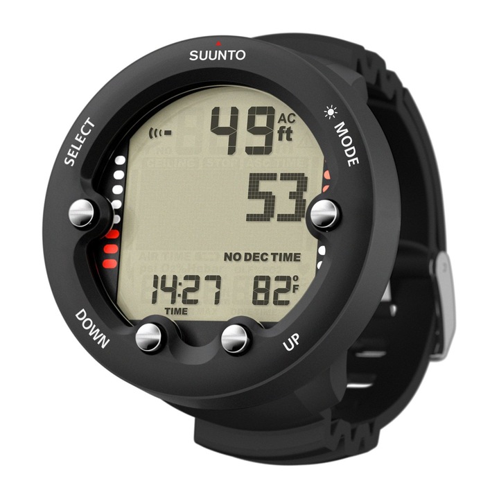 Suunto Zoop Novo водолазен часовник, черен, 80 м, дигитален